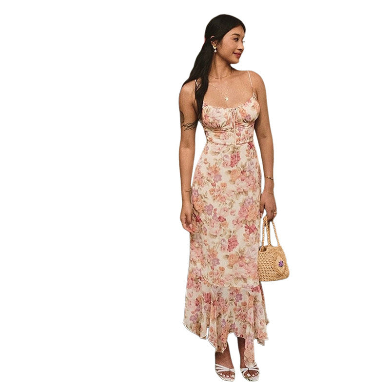 Suspender Temperament French Style Vacation Dress