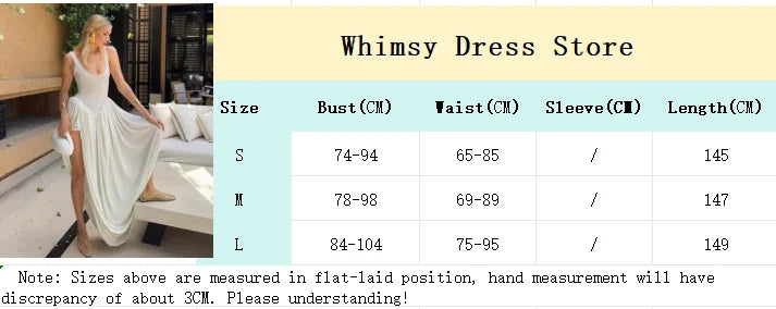 Black A-line Women's Long Dress Elegant Square Neck Pleated Sleeveless Sling Maxi Dresses 2025 Summer Lady Vacation Party Robes