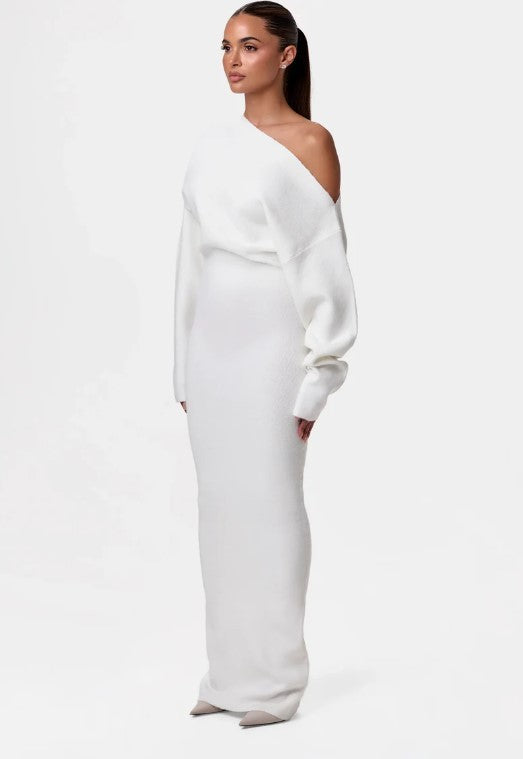 Women's Long Sleeve Slim Fit Elegant Dress
