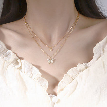Neck Accessories Necklace Female Clavicle Chain