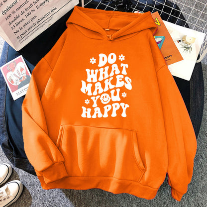 Casual Printed Women's Hoodie