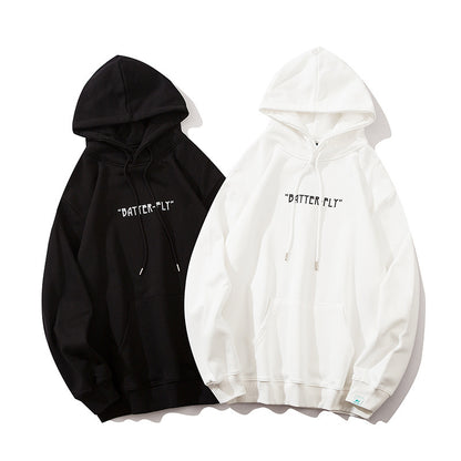 Butterfly print hoodie
