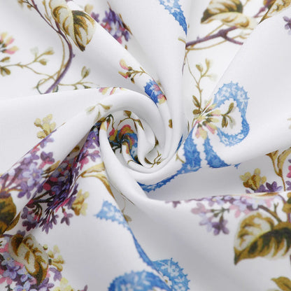 Suninheart Summer Clothes for Women Midi Elegant Dress 2025 New Arrivals White Floral Print Holiday Dress
