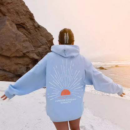 Sweater Printing Stylish Fashion Hooded